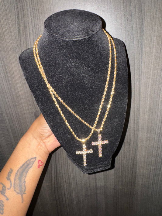 Cross Doll Necklace