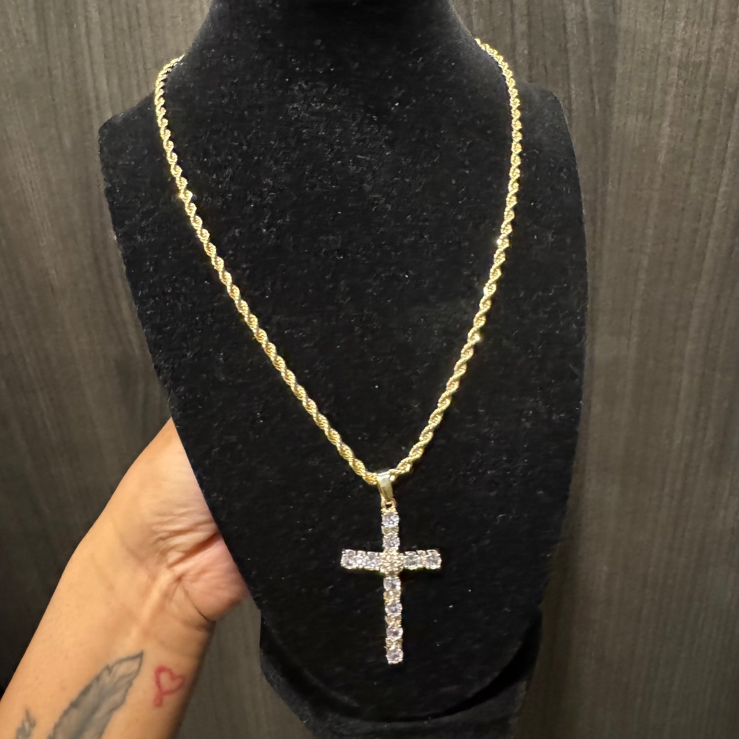 Cross Doll Necklace